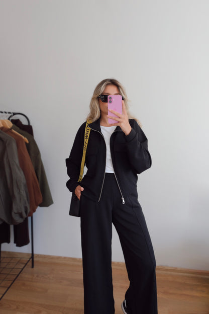 Cepli eşofman takımı