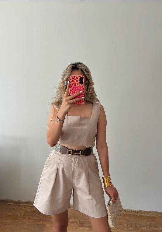 “Yazın favorisi: Alt üst şort takım!”