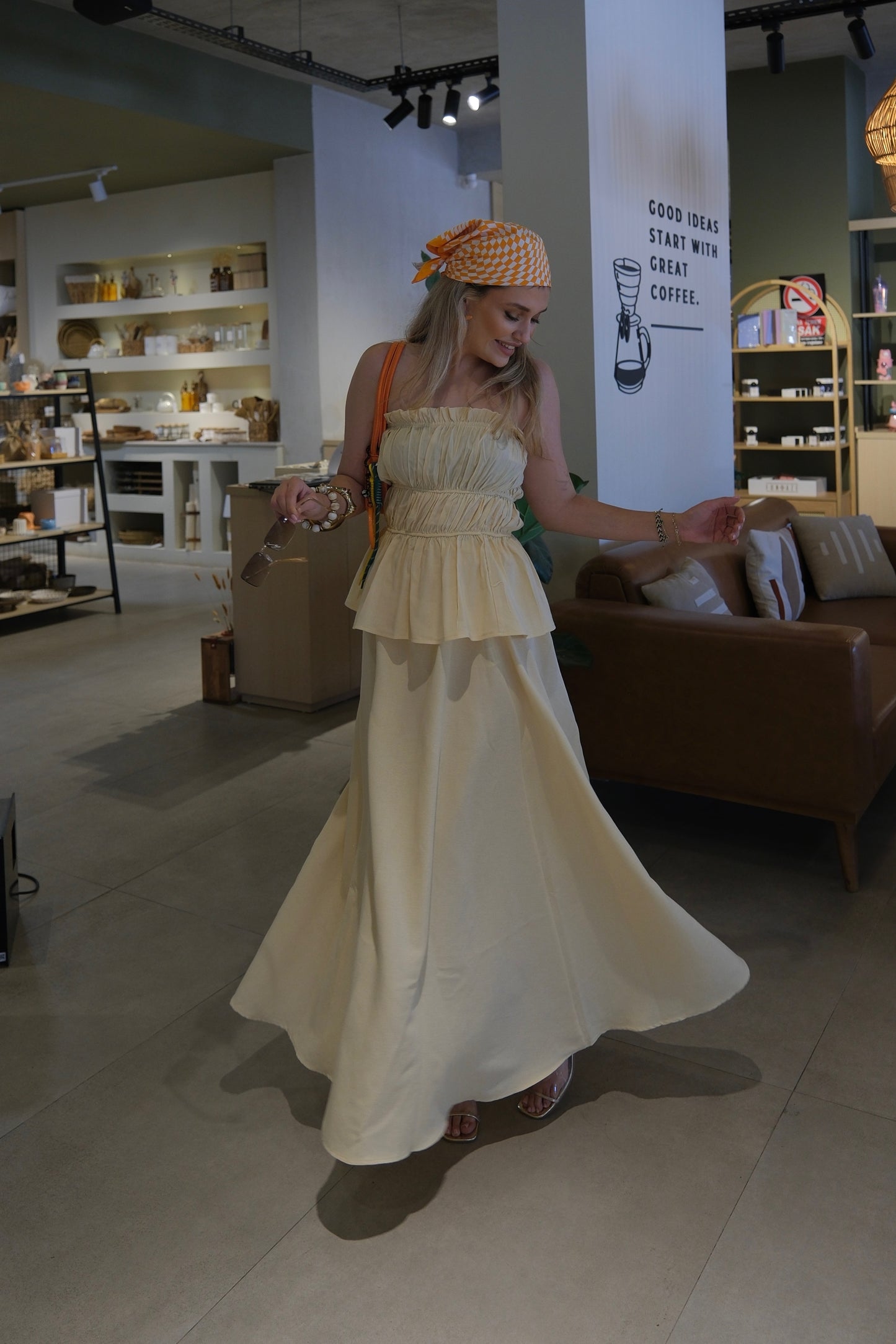 Butter yellow alt üst takım